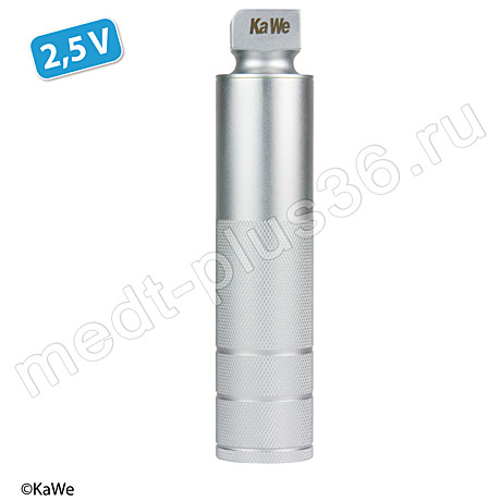 Большая рукоятка ларингоскопа C 2,5В (d=32 мм) из металла