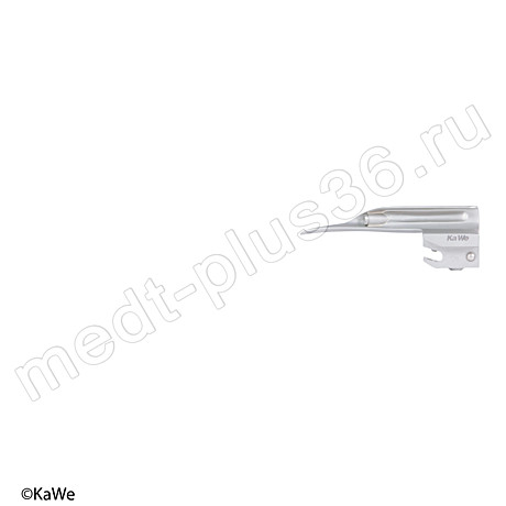 Клинок прямой MEGALIGHT Miller №0 F.O. (интегрированный световод)