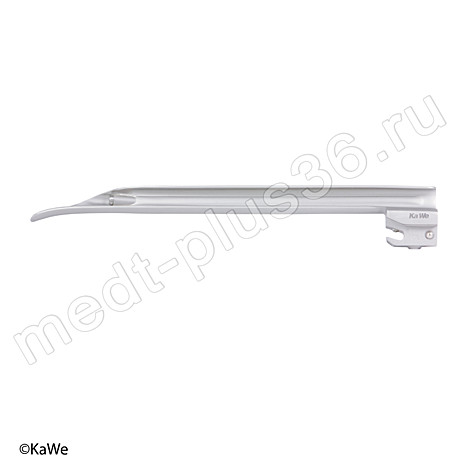 Клинок прямой MEGALIGHT Miller №3 F.O. (интегрированный световод)