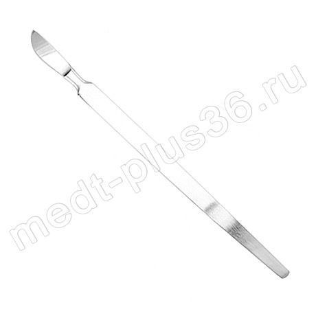 Скальпель глазной брюшистый, малый, 130х20 мм Sammar, Пакистан