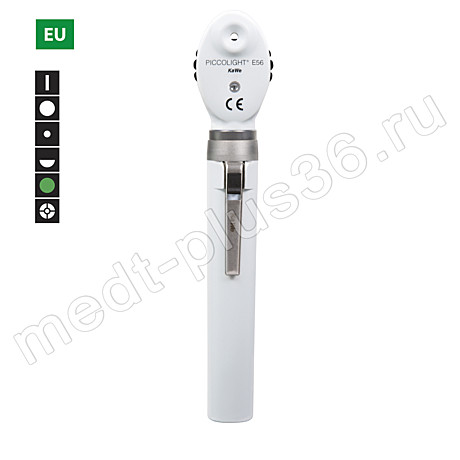 Офтальмоскоп Piccolight Е56 2,5В галогеновая лампа, stone (серый) KaWe, Германия